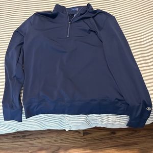 Stitch. Men’s quarter zip pullover.